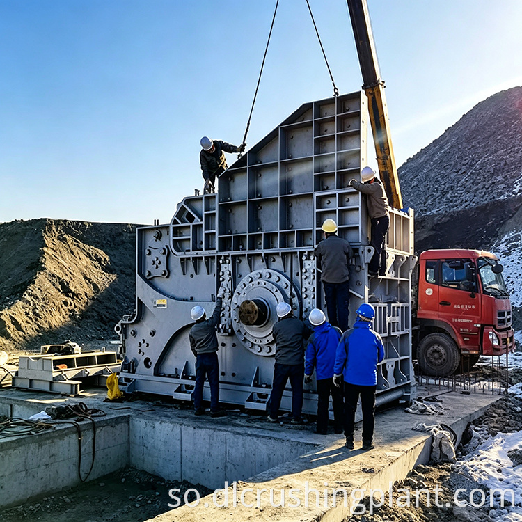Zhongyu Dingli iron ore crushing line design with gyratory crusher